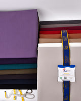 Wool Touch 4 way Spandex Gabardine fabric - G.k Fashion Fabrics satin