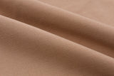 Wool Touch 4 way Spandex Gabardine fabric - G.k Fashion Fabrics Camel - 2 / Price per Half Yard satin
