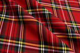 Woven Cotton Tartan Scottish Plaid Checks Fabric - G.k Fashion Fabrics