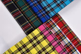 Woven Cotton Tartan Scottish Plaid Checks Fabric - G.k Fashion Fabrics