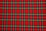 Woven Cotton Tartan Scottish Plaid Checks Fabric - G.k Fashion Fabrics