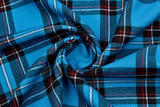 Woven Cotton Tartan Scottish Plaid Checks Fabric - G.k Fashion Fabrics