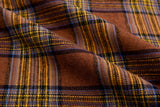 100% Cotton Brushed Yarn Dyed Plaid Prewashed Fabric Combed And Mercerised - G.k Fashion Fabrics