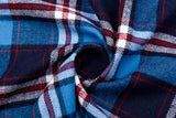 100% Cotton Brushed Yarn Dyed Plaid Prewashed Fabric Combed And Mercerised - G.k Fashion Fabrics