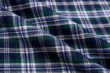 100% Cotton Brushed Yarn Dyed Plaid Prewashed Fabric Combed And Mercerised - G.k Fashion Fabrics