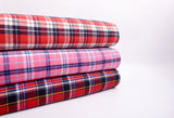 100% Cotton Brushed Yarn Dyed Plaid Prewashed Fabric Combed And Mercerised - G.k Fashion Fabrics