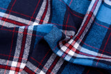 100% Cotton Brushed Yarn Dyed Plaid Prewashed Fabric Combed And Mercerised - G.k Fashion Fabrics