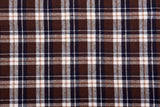 100% Cotton Brushed Yarn Dyed Plaid Prewashed Fabric Combed And Mercerised - G.k Fashion Fabrics