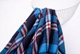 100% Cotton Brushed Yarn Dyed Plaid Prewashed Fabric Combed And Mercerised - G.k Fashion Fabrics
