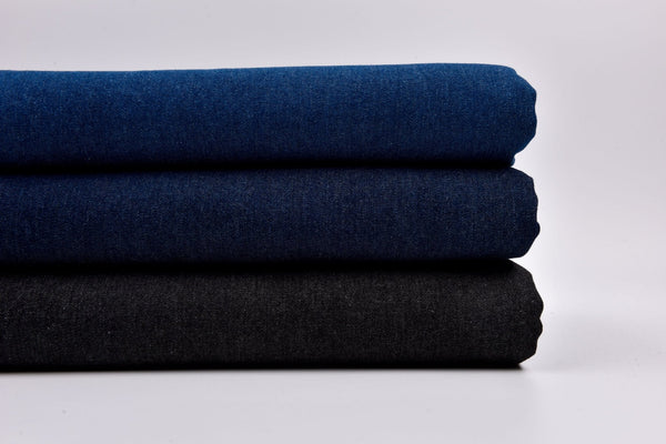 100% Cotton Heavy Washed Denim Without Spandex Fabric - G.k Fashion Fabrics
