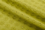 100 % Cotton Lawn Daisy Eyelet Embroidery Fabric - G.k Fashion Fabrics