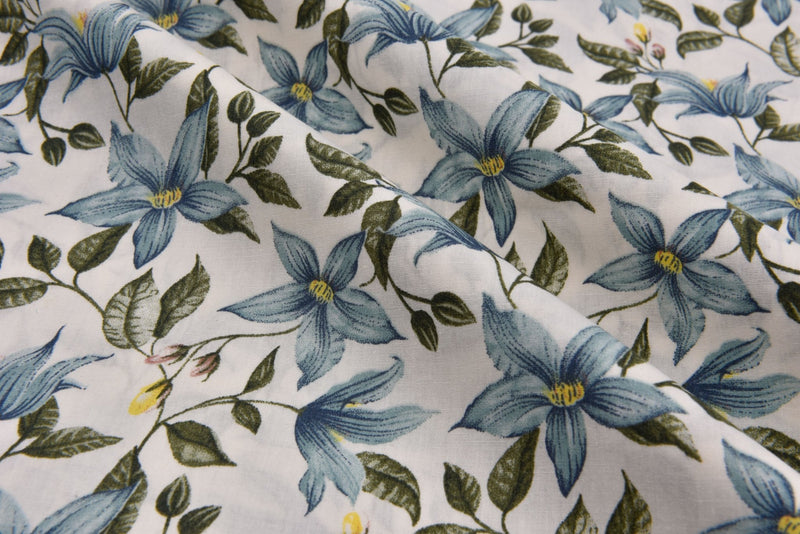 popular dress material french for canvas codycross P. Kaufmann Finders Keepers French Blue Fabric