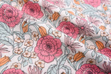 100% Cotton Loom Line Artisanal Garden Tapestry Print Fabric –8316 - G.k Fashion Fabrics