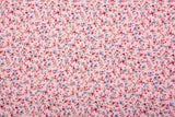 100% Cotton Loom Line Bell Bud Floral Pattern Print Fabric– 8366 - G.k Fashion Fabrics