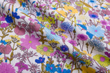 100% Cotton Loom Line Bloomsbury Meadow Print Fabric - 8414 - G.k Fashion Fabrics
