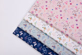 100% Cotton Loom Line+ Blush Butterfly Drift Heart Print Fabric – 300 - G.k Fashion Fabrics