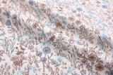100% Cotton Loom Line Botanical Meadow Sketch Print Fabric – 8323 - G.k Fashion Fabrics