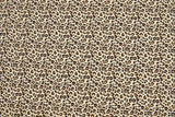 100% Cotton Loom Line Cheetah Print Fabric - 058 - G.k Fashion Fabrics Sand - 2 / Price Per Half Yard Loom Line Cotton