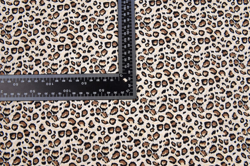 100% Cotton Loom Line Cheetah Print Fabric - 058 - G.k Fashion Fabrics Loom Line Cotton