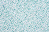 100% Cotton Loom Line Delicate Blossoms Fabric - G.k Fashion Fabrics Mint - 3 / Price Per Half Yard Loom Line Cotton