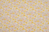 100% Cotton Loom Line Floral Fields Fabric - 108 - G.k Fashion Fabrics Citron - 1 / Price Per Half Yard Loom Line Cotton