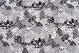 100% Cotton Loom Line Floral Serenade Fabric - 141 - G.k Fashion Fabrics Black - 3 / Price Per Half Yard Loom Line Cotton