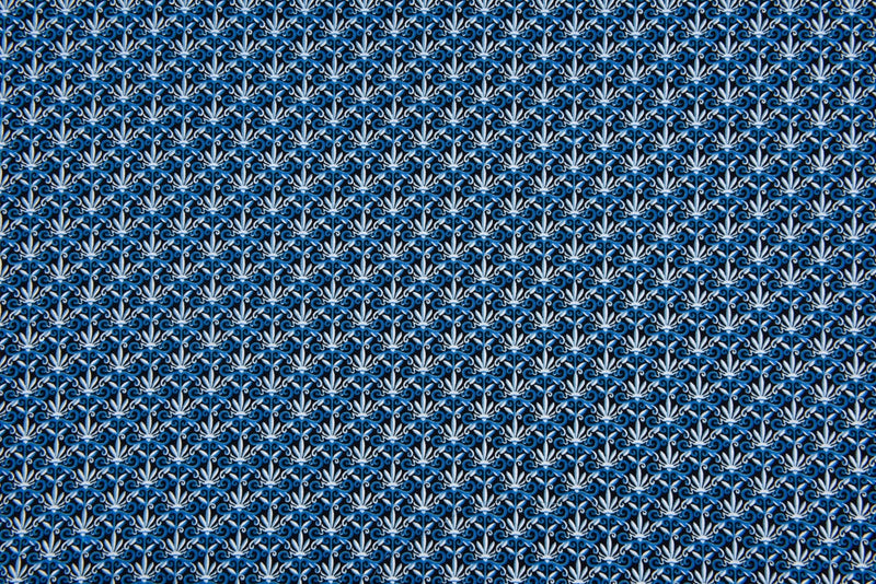 100% Cotton Loom Line Grecian Glory Fabric - G.k Fashion Fabrics Indigo - 3 / Price Per Half Yard Loom Line Cotton