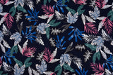 100% Cotton Loom Line Island Bliss Fabric - G.k Fashion Fabrics Navy - 2 / Price Per Half Yard Loom Line Cotton