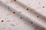 100% Cotton Loom Line+ Lavender Anemone Drift Print Fabric – 1100 - G.k Fashion Fabrics