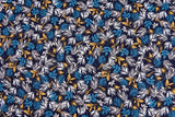 100% Cotton Loom Line Leafy Lullaby Fabric - 146 - G.k Fashion Fabrics Navy - 1 / Price Per Half Yard Loom Line Cotton