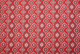 100% Cotton Loom Line Medallion Block Print Fabric - 8295 - G.k Fashion Fabrics
