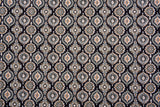 100% Cotton Loom Line Medallion Block Print Fabric - 8295 - G.k Fashion Fabrics