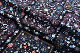 100% Cotton Loom Line Medallion Patchwork Pattern Print Fabric – 8364 - G.k Fashion Fabrics