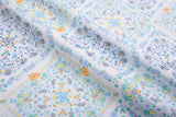 100% Cotton Loom Line Medallion Patchwork Pattern Print Fabric – 8364 - G.k Fashion Fabrics