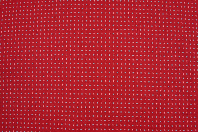 100% Cotton Loom Line Polka Dots Fabric - 036 - G.k Fashion Fabrics Mulberry - 2 / Price Per Half Yard Loom Line Cotton