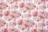100% Cotton Loom Line Poppy-Flowered Anemone Pattern Print Fabric - 8380 - G.k Fashion Fabrics