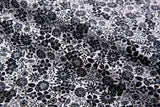 100% Cotton Loom Line Porcelain Floral Print Fabric– 8379 - G.k Fashion Fabrics