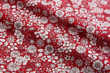 100% Cotton Loom Line Porcelain Floral Print Fabric– 8379 - G.k Fashion Fabrics