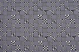 100% Cotton Loom Line Racing Blocks Fabric - 075 - G.k Fashion Fabrics Silver Grey - 2 / Price Per Half Yard Loom Line Cotton