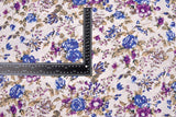 100% Cotton Loom Line Roses Bloom Fabric - 3099 - G.k Fashion Fabrics