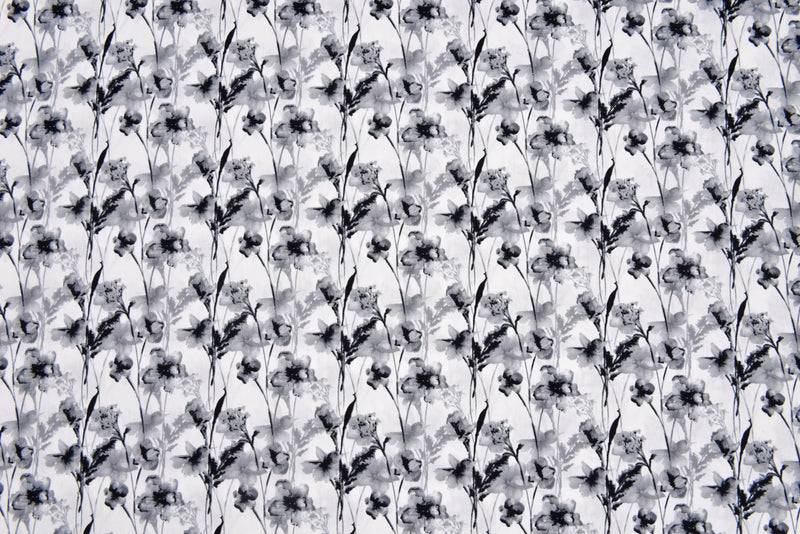 100% Cotton Loom Line Shadow Blooms Fabric - 124 - G.k Fashion Fabrics Loom Line Cotton