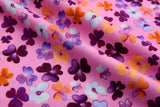 100% Cotton Loom Line+ Shamrock Bloom Print Fabric – 1200 - G.k Fashion Fabrics