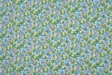 100% Cotton Loom Line Summer Pansy Fabric - 151 - G.k Fashion Fabrics Green Tea - 3 / Price Per Half Yard Loom Line Cotton