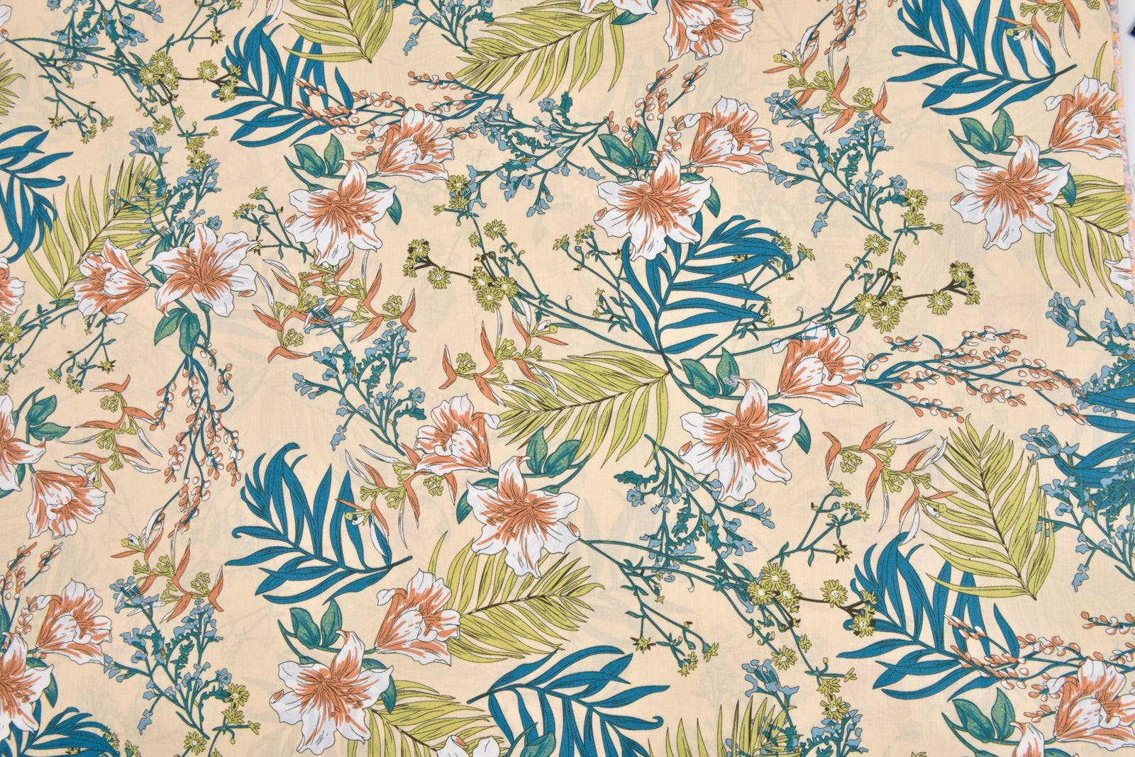 kona tiger lily fabric 100% Cotton Loom Line Tiger Lily Fabric
