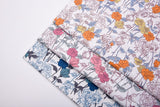 100% Cotton Loom Line Tonal Botanical Toile Print Fabric - 8398 - G.k Fashion Fabrics