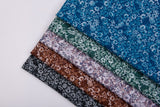 100% Cotton Loom Line Tonal Meadow Wildflower Print Fabric - 8293 - G.k Fashion Fabrics