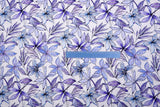100% Cotton Loom Line+ Tuscan Sketch Lily Print Fabric – 900 - G.k Fashion Fabrics