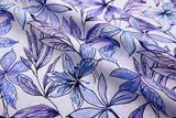 100% Cotton Loom Line+ Tuscan Sketch Lily Print Fabric – 900 - G.k Fashion Fabrics