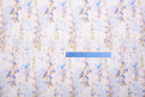 100% Cotton Loom Line Vertical Delphinium Print Fabric – 8402 - G.k Fashion Fabrics