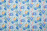 100% Cotton Loom Line Watercolor Meadow Print Fabric - 8357 - G.k Fashion Fabrics